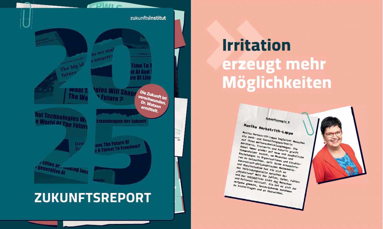 Monika Herbstrith-Lappe im Zukunftsreport Monika Herbstrith-Lappe im Zukunftsreport